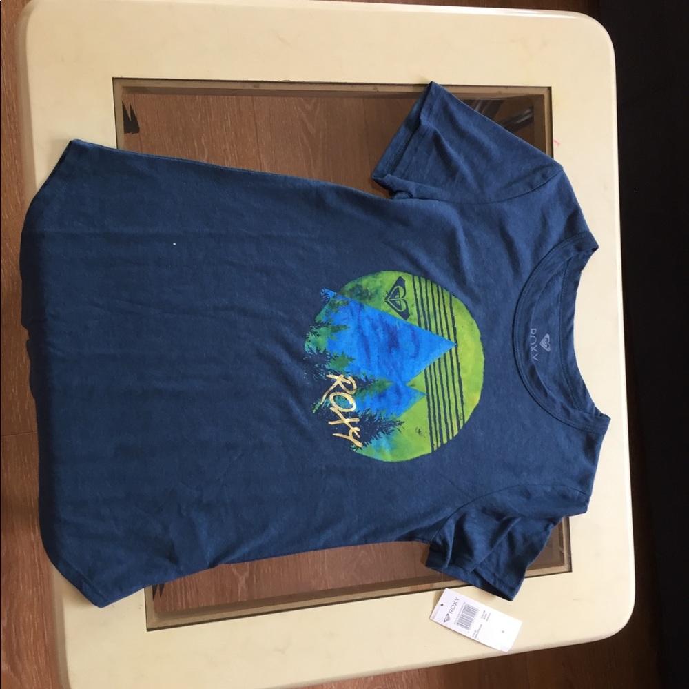 blue Roxy shirt